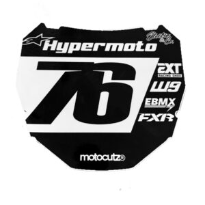 Custom ODI Plate Decal